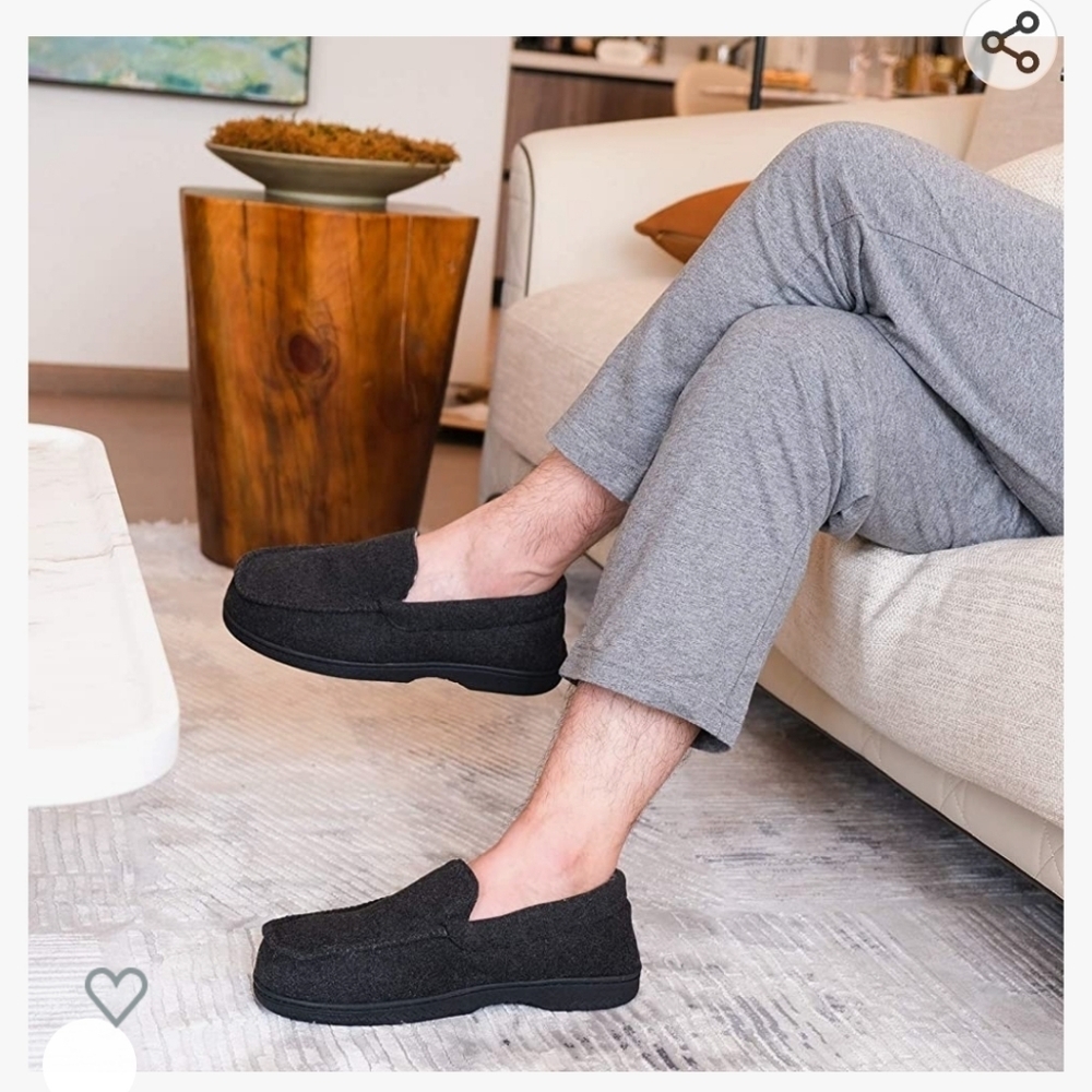 NWT Men's Memory FoaM Slipper - Picture 6 of 7